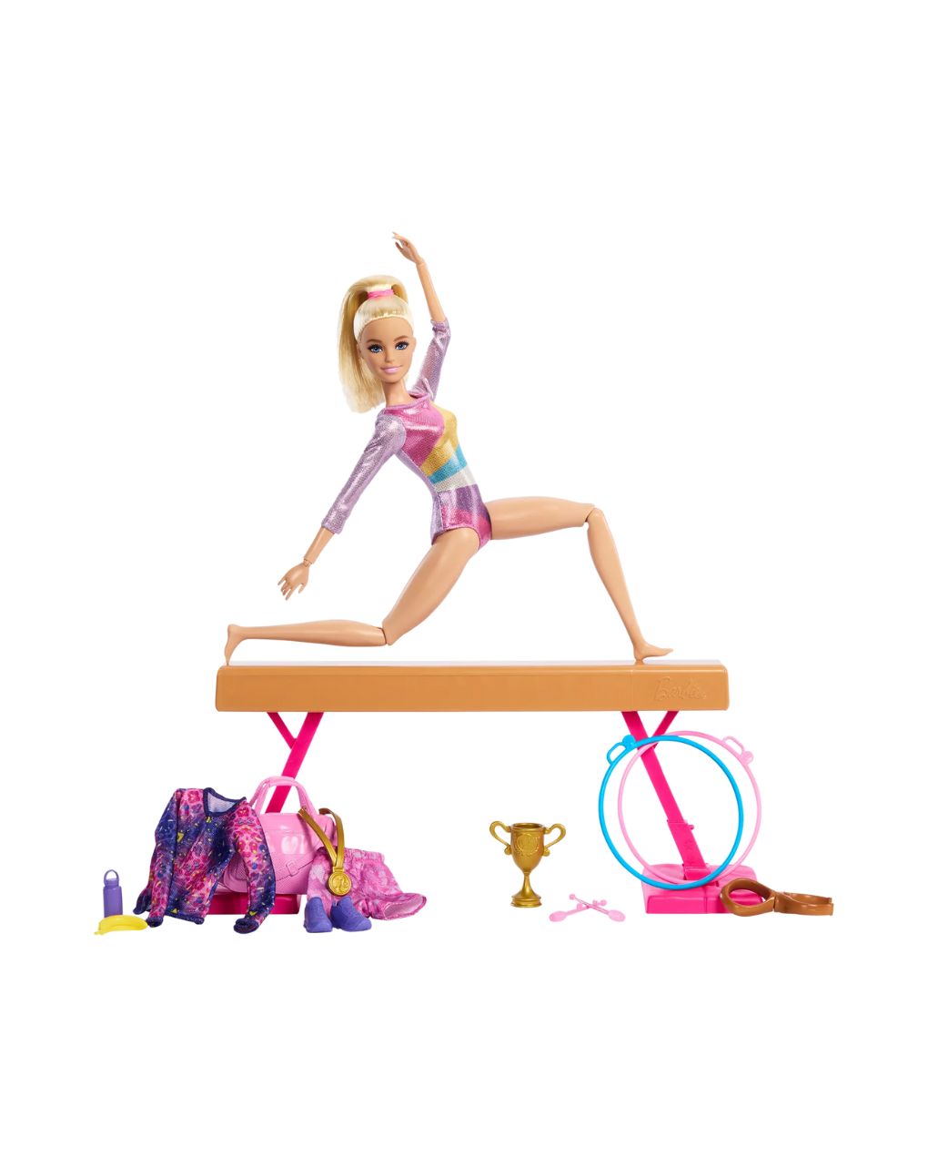 Mattel barbie αθλήτρια ενόργανης γυμναστικής hrg52 - BARBIE