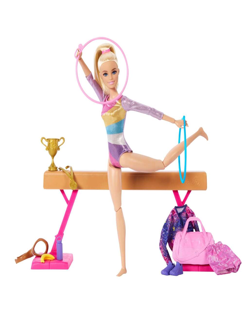 Barbie αθλήτρια ενόργανης γυμναστικής hrg52 - BARBIE