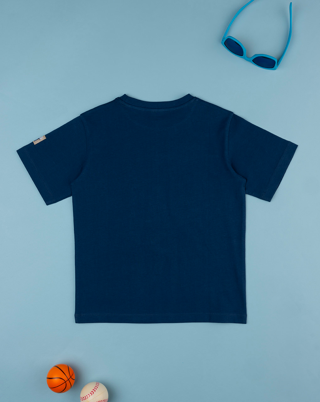 παιδικό t-shirt μπλε sahara για αγόρι - Prénatal
