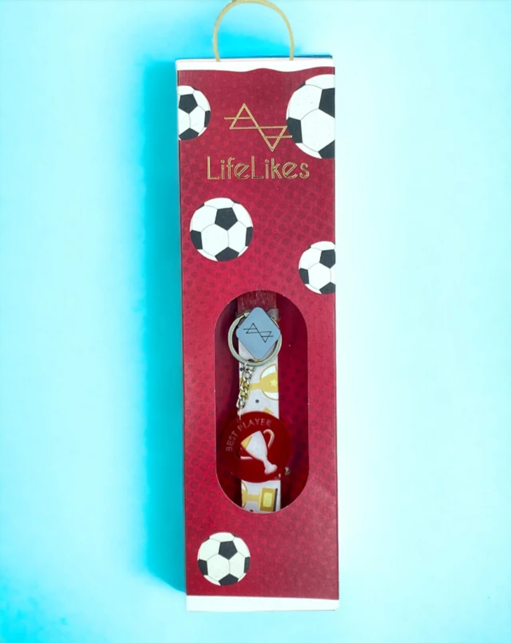 λαμπάδα lifelikes ποδόσφαιρο σε κουτί κόκκινο 04.29.00.000.3497 - Lifelikes