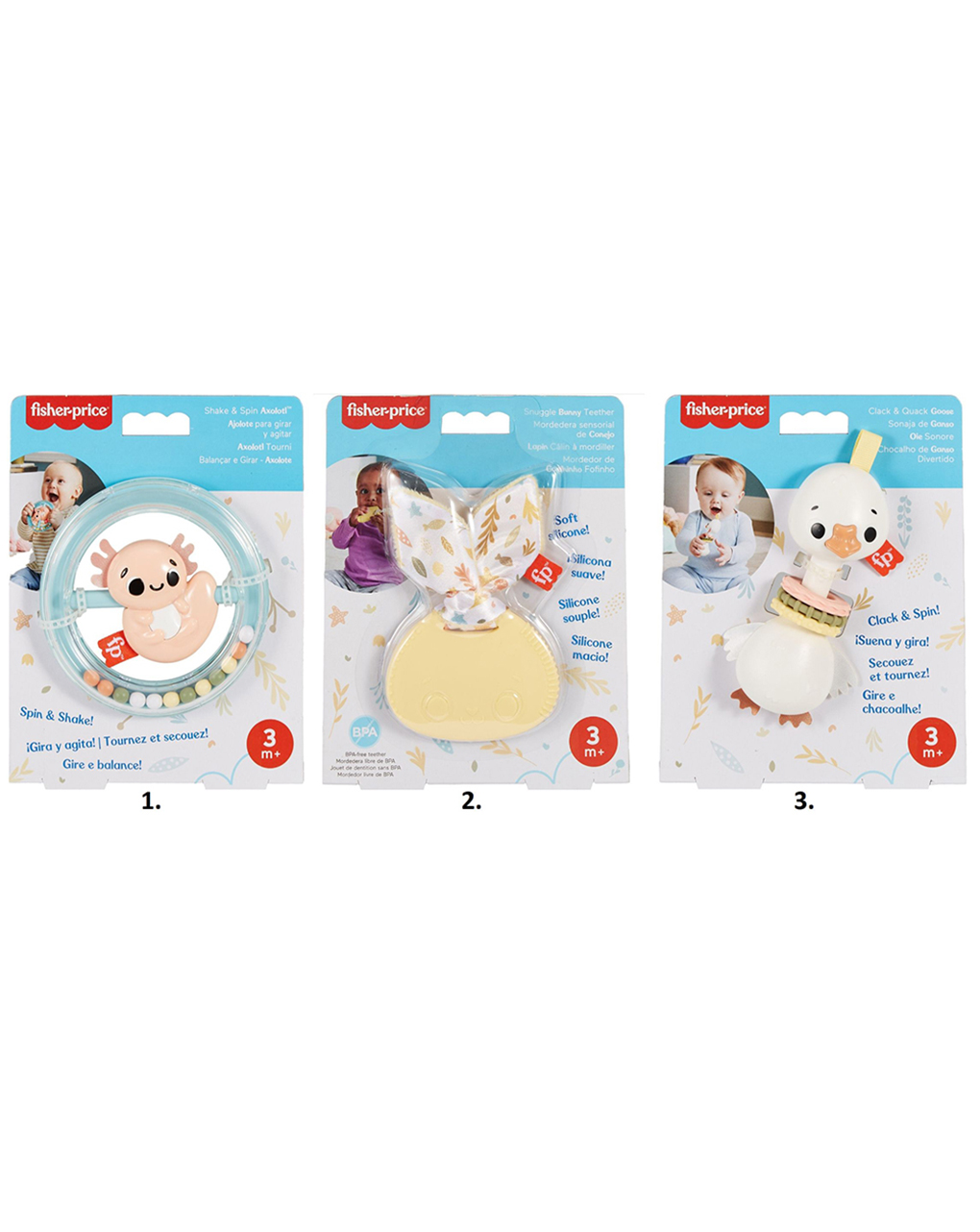 Fisher-price ζωάκια sensimals (σχέδια) hrb19 - Fisher-Price