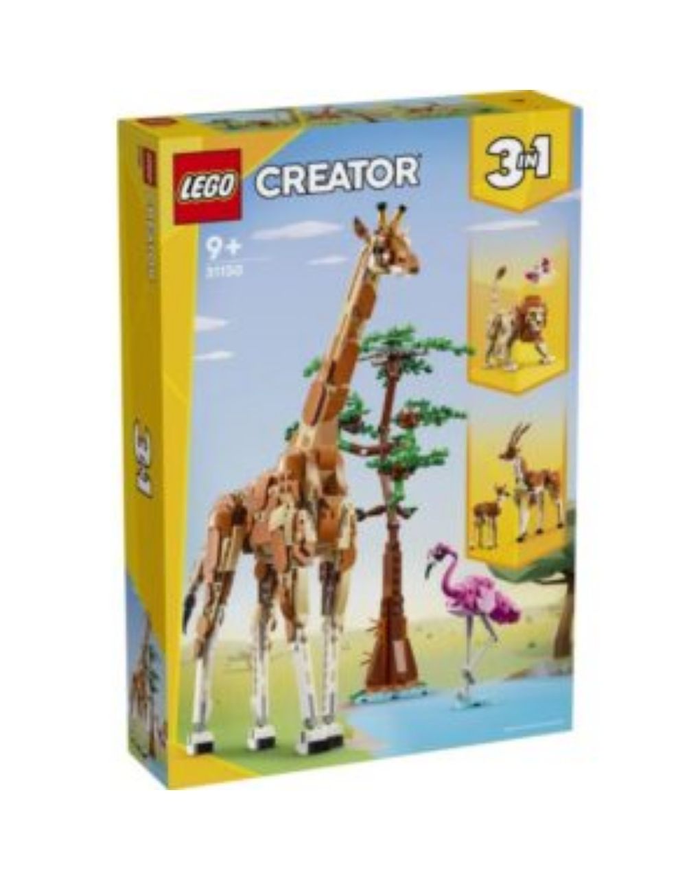 Lego creator 3 in 1 wild safari animals 31150