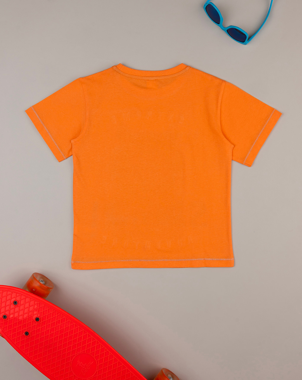 παιδικό t-shirt πορτοκαλί safari για αγόρι - Prénatal