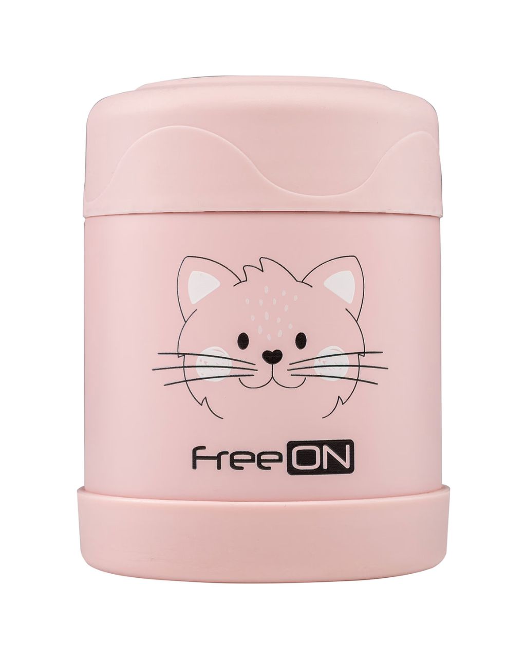 Freeon ανοξείδωτο θερμός φαγητού kity 350ml ροζ 380722