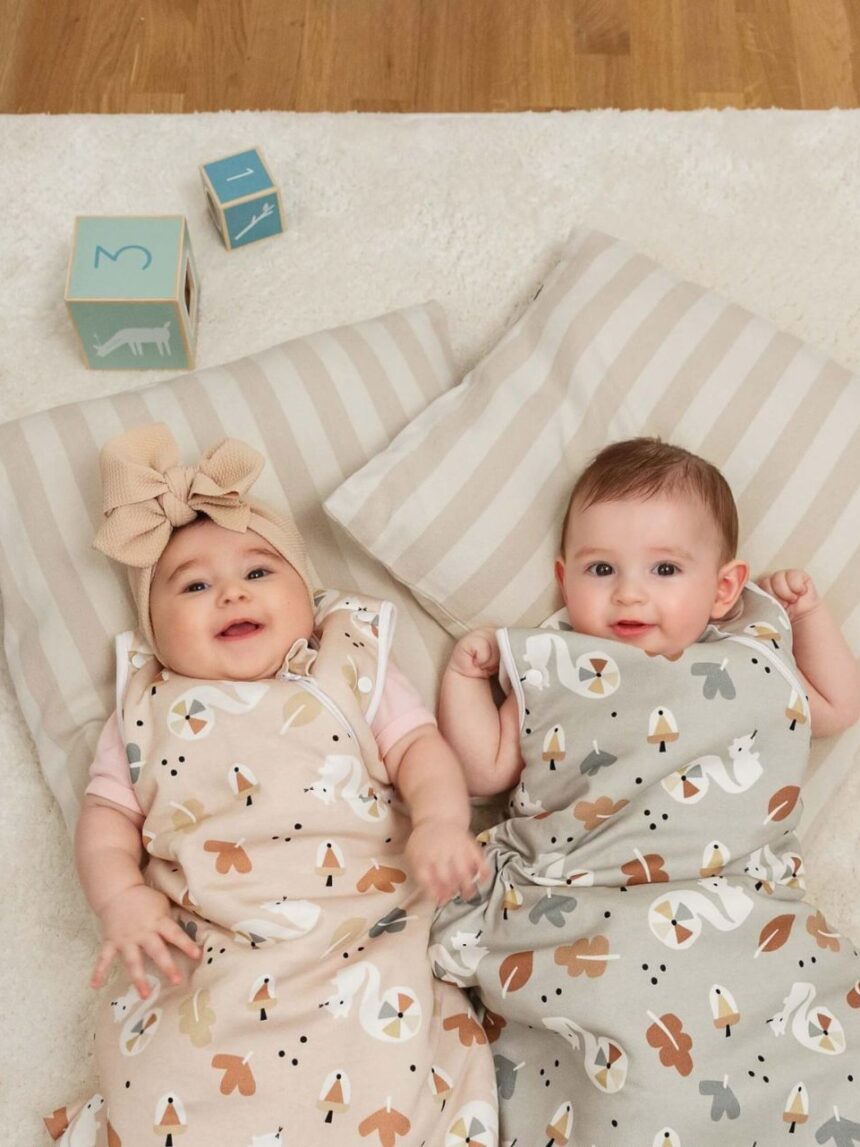 Tender υπνόσακος φθινοπωρινός/ανοιξιάτικος marble 1.0 tog squirrel nude 2732-2 - Tender