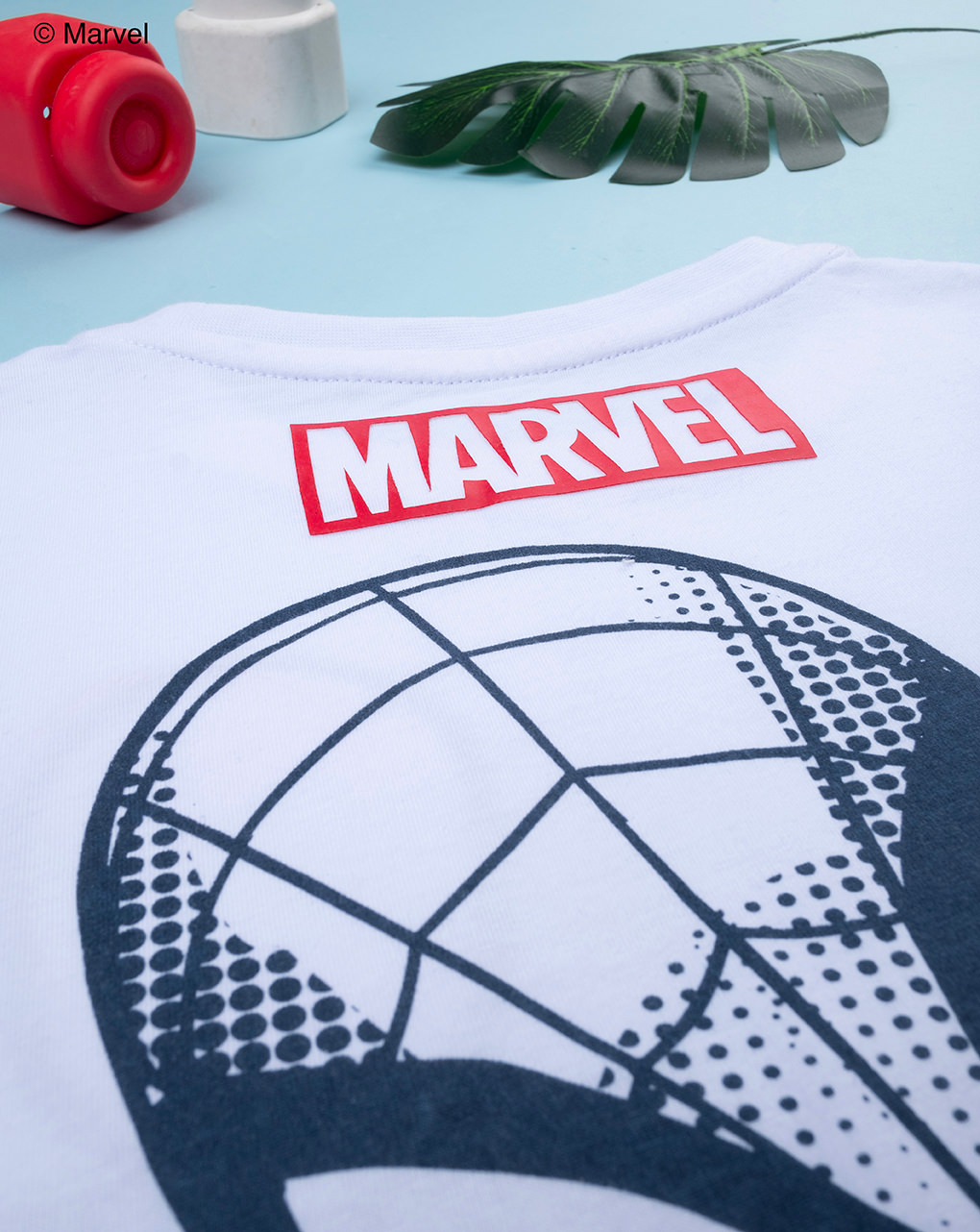 παιδικό t-shirt λευκό spiderman για αγόρι - Prénatal