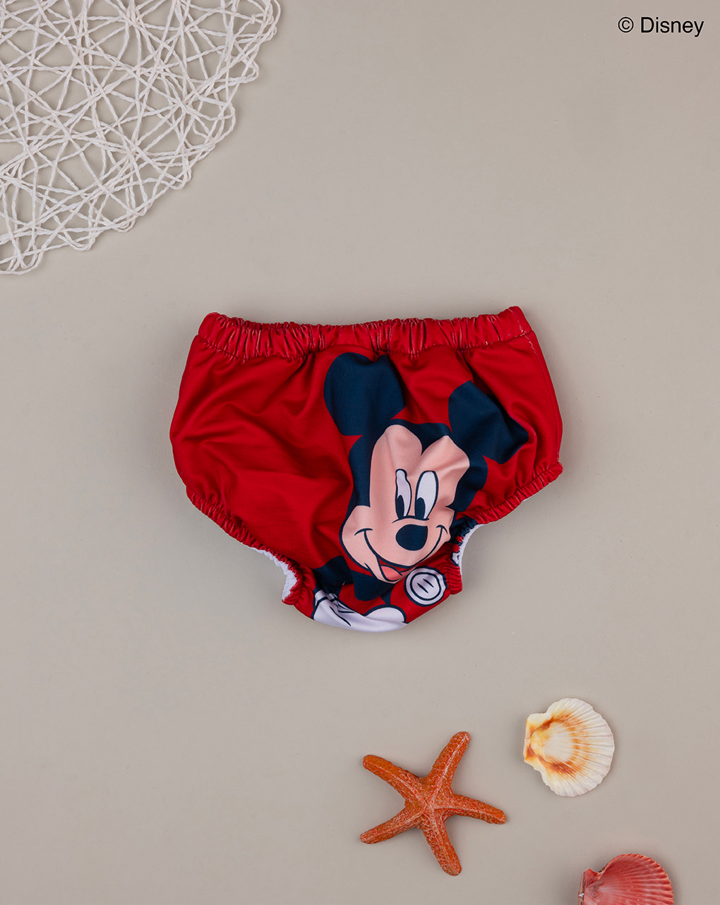 βρεφικό μαγιό πάνα κόκκινο mickey για αγόρι - Prénatal