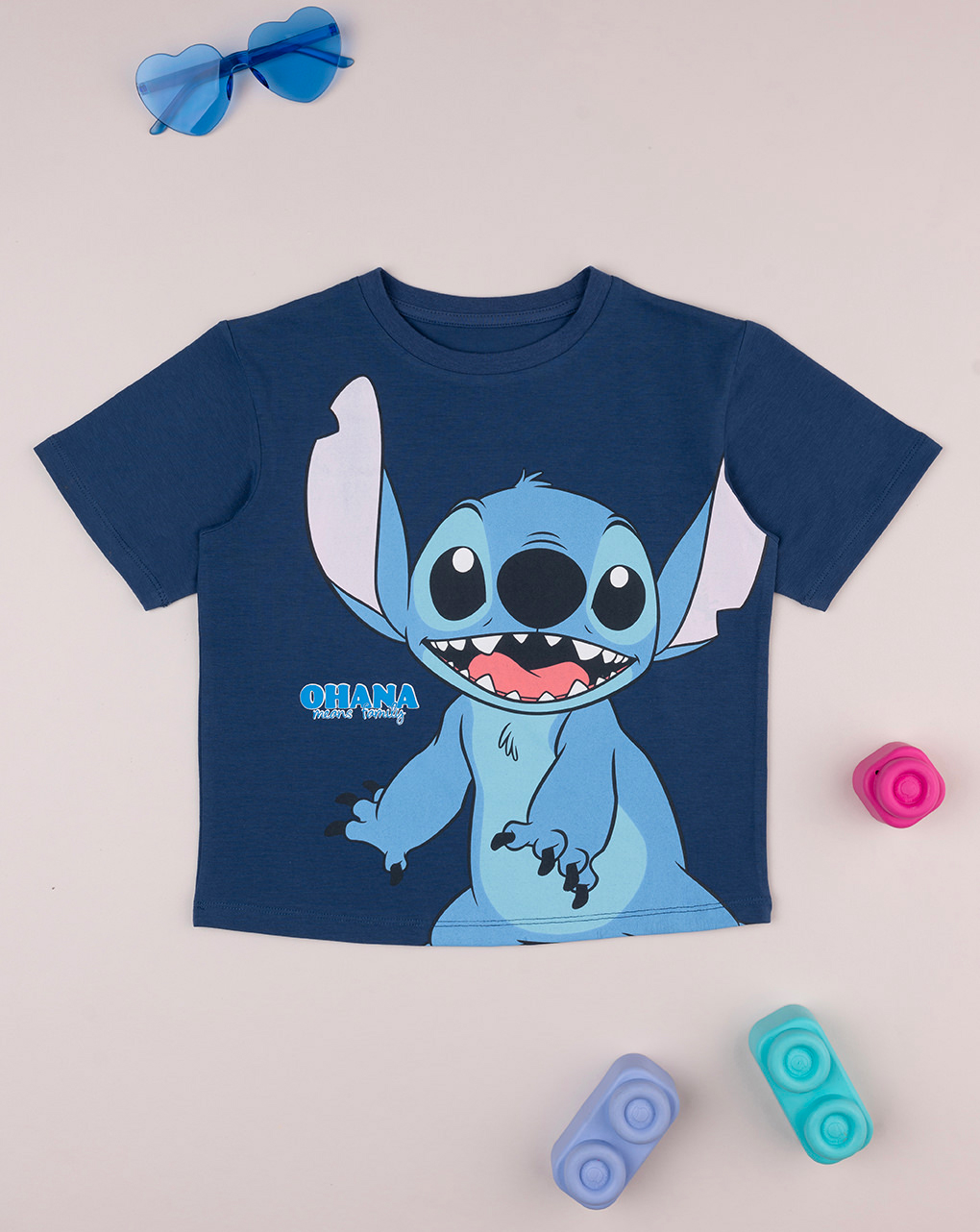 παιδικό t-shirt μπλε stitch για αγόρι