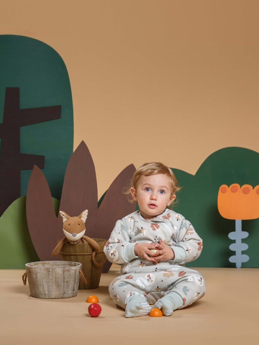 Tender υπνόσακος φθινοπωρινός/ανοιξιάτικος flex 1.0 tog squirrel μέντα 2733-1 - Tender