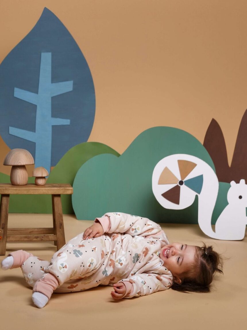 Tender υπνόσακος φθινοπωρινός/ανοιξιάτικος flex 1.0 tog squirrel nude 2733-2 - Tender