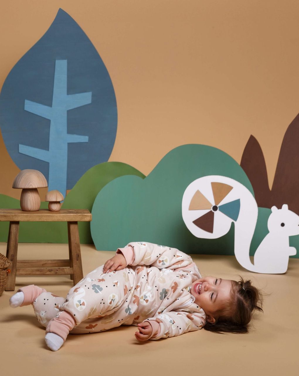 Tender υπνόσακος φθινοπωρινός/ανοιξιάτικος flex 1.0 tog squirrel nude 2733-2 - Tender