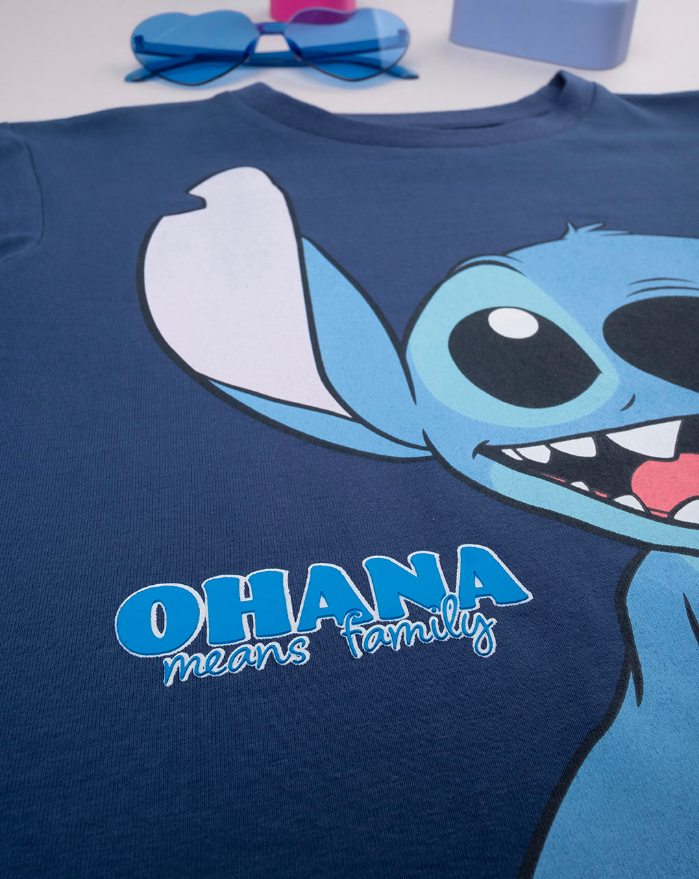 παιδικό t-shirt μπλε stitch για αγόρι - Prénatal