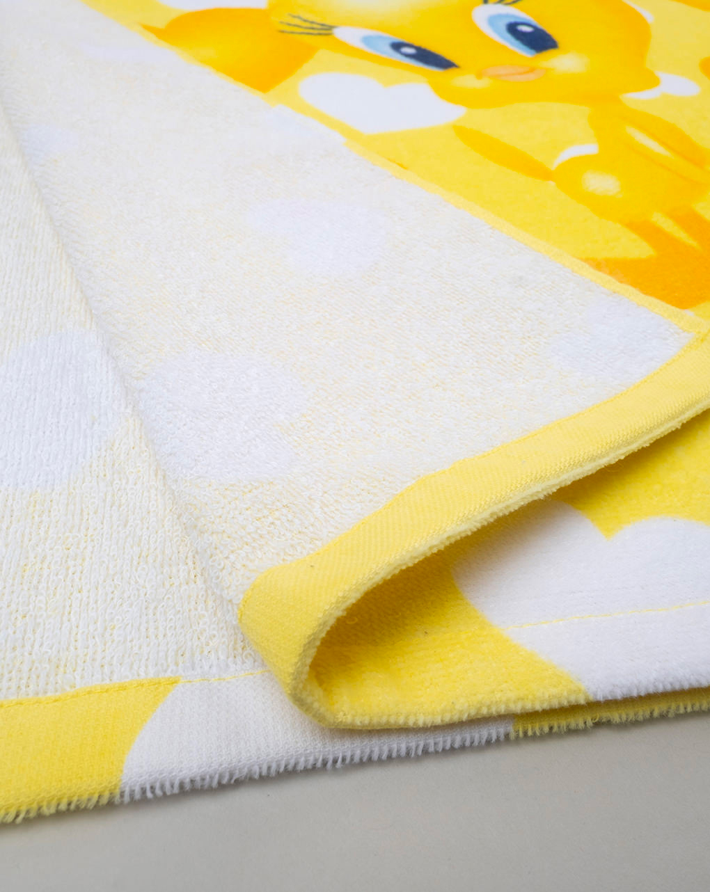 βρεφικό πόντσο θαλάσσης κίτρινο tweety για κορίτσι - Prénatal