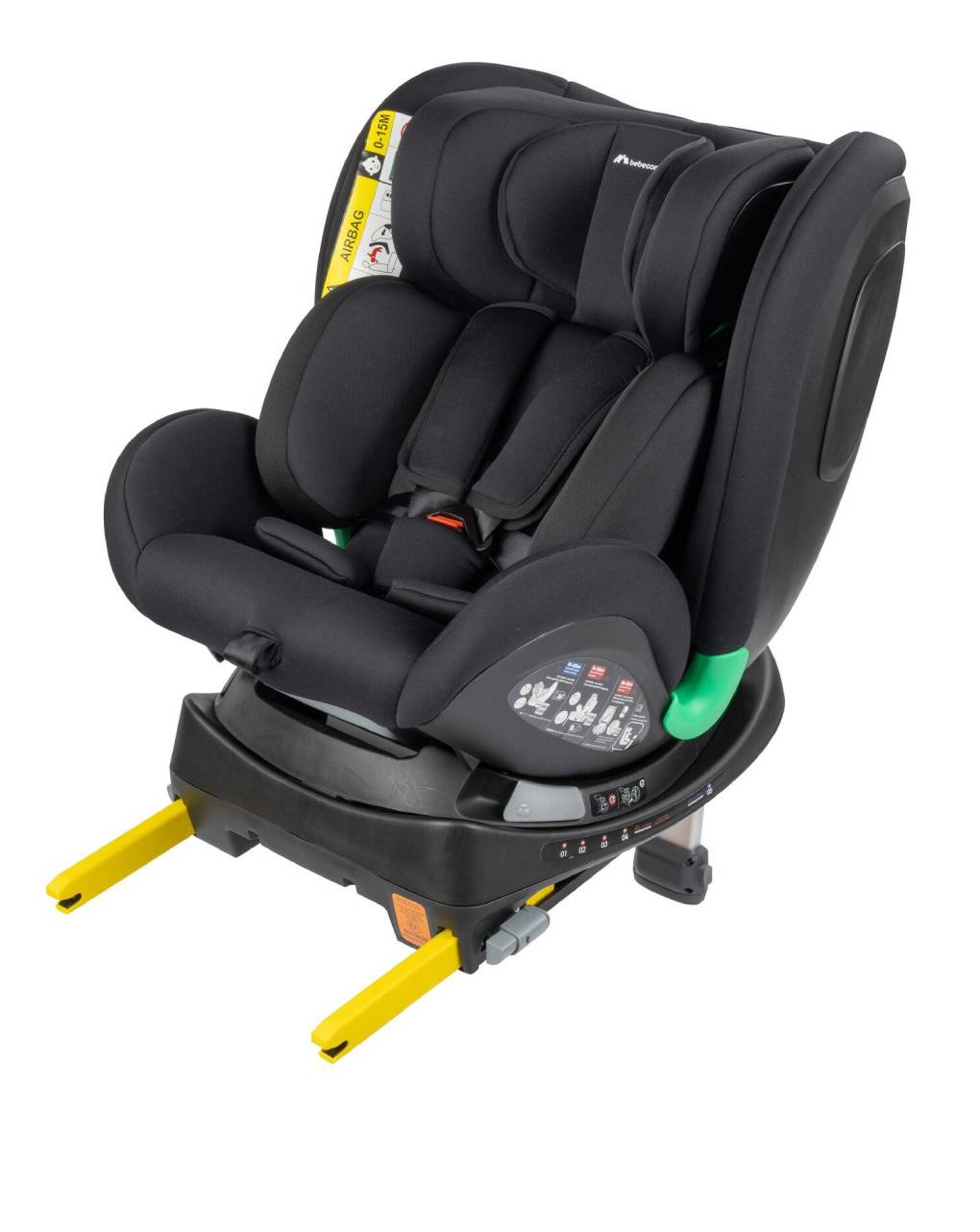 Bebe confort κάθισμα αυτοκινήτου evolvefix plus i-size με isofix black (40-150 cm)