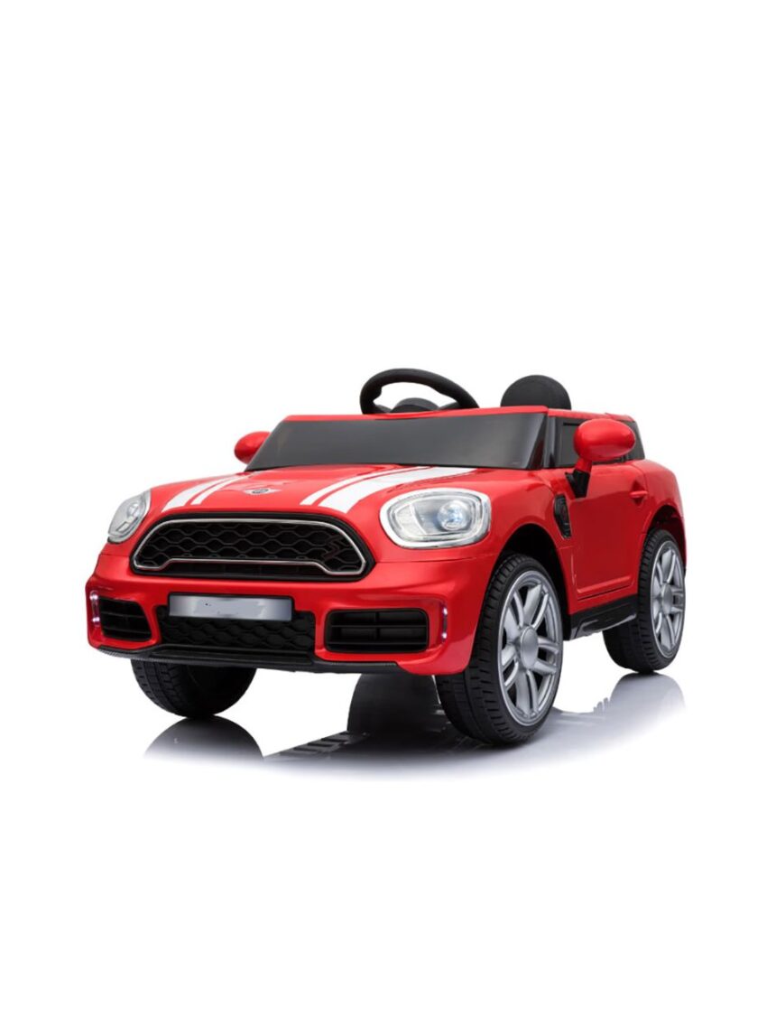 τηλεκατευθυνόμενο αυτοκίνητο τύπου mini cooper κόκκινο 12v - Zita Toys
