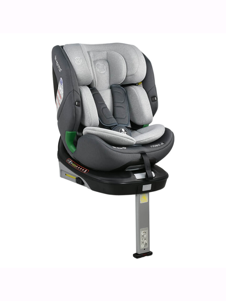 Bebe stars κάθισμα αυτοκινήτου nobile i-size (40-150cm) 360° ice grey 924-188 - Bebe Stars
