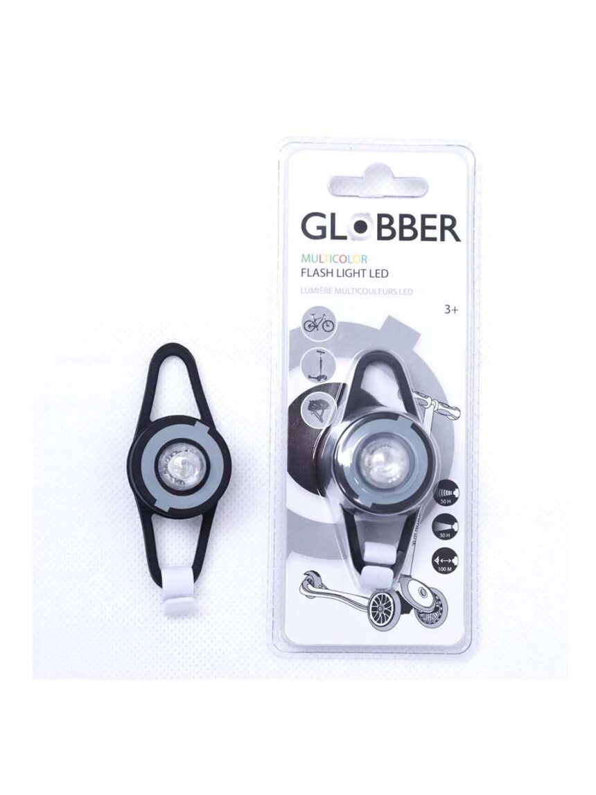 Globber αποσπώμενο φως ασφαλείας led - μαύρο 522-120 - GLO