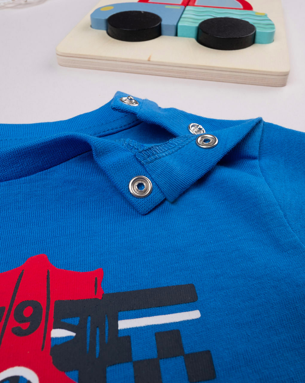 βρεφικό t-shirt μπλε formula 1 για αγόρι - Prénatal