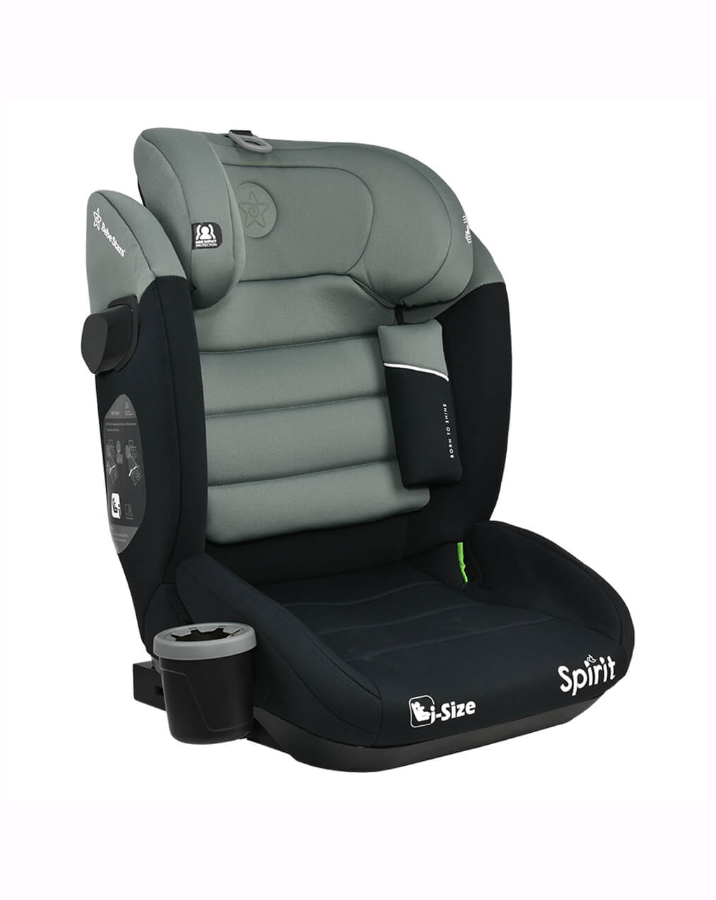 Bebe stars κάθισμα αυτοκινήτου spirit isofix i-size olive - Bebe Stars