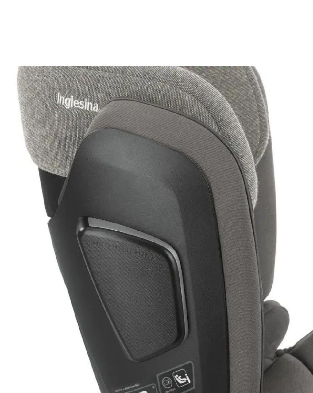 Inglesina κάθισμα αυτοκινήτου cartesio i-size (100-150cm) vulcan black av98r0vlb - Inglesina