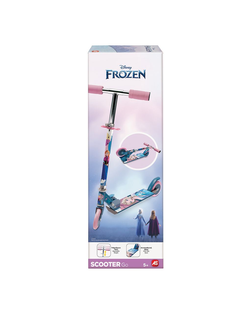 As παιδικό πατίνι με 2 ρόδες disney frozen για 5+ χρονών 5004-50254 - AS Wheels