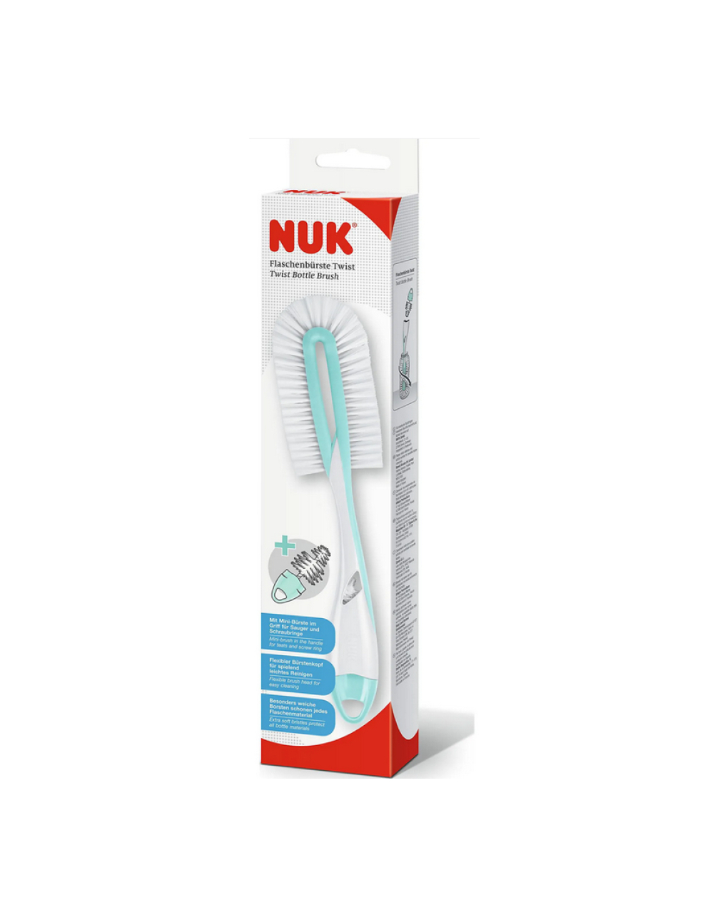 Nuk βούρτσα καθαρισμού twist mint - Nuk