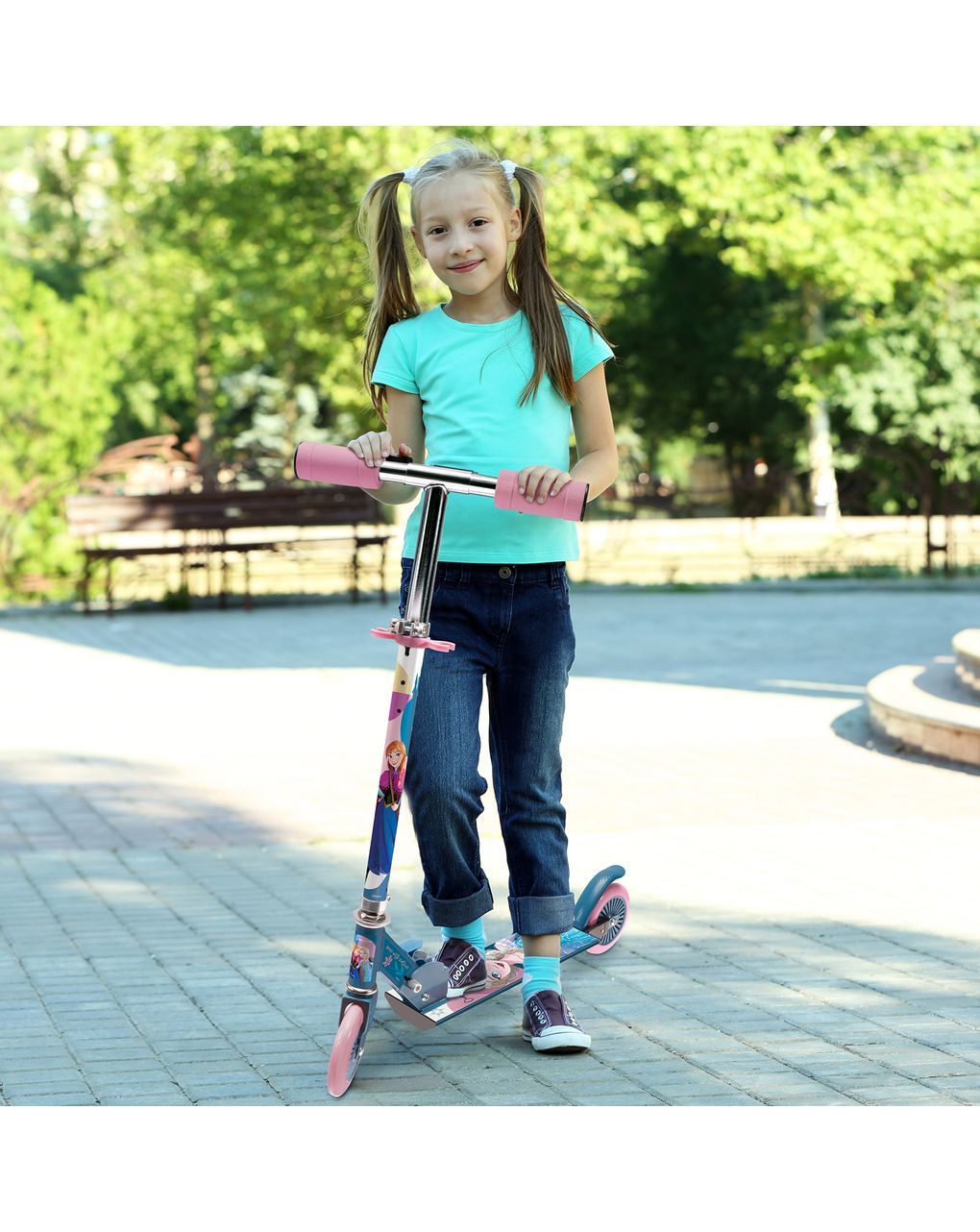 As παιδικό πατίνι με 2 ρόδες disney frozen για 5+ χρονών 5004-50254 - AS Wheels