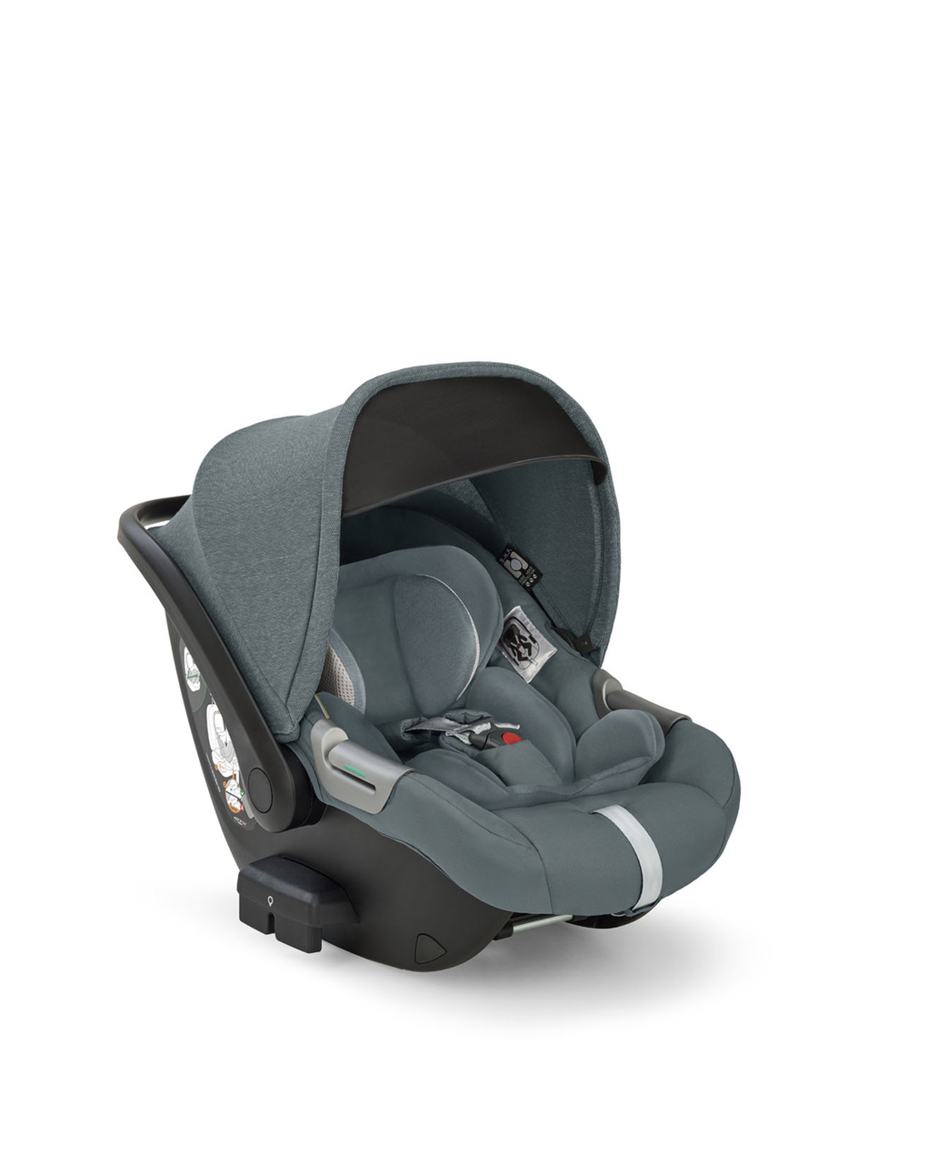 Inglesina σύστημα μεταφοράς electa  quattro με κάθισμα darwin recline union grey/silver black - Inglesina