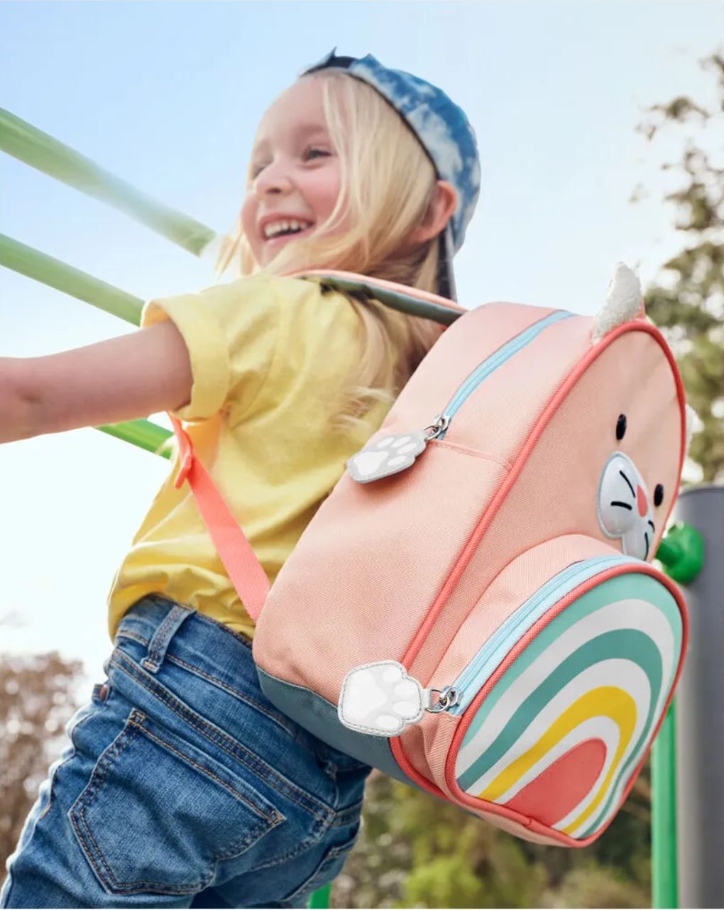 Skip hop zoo παιδική τσάντα πλάτης cat 29-2902001-44 - SKIP HOP