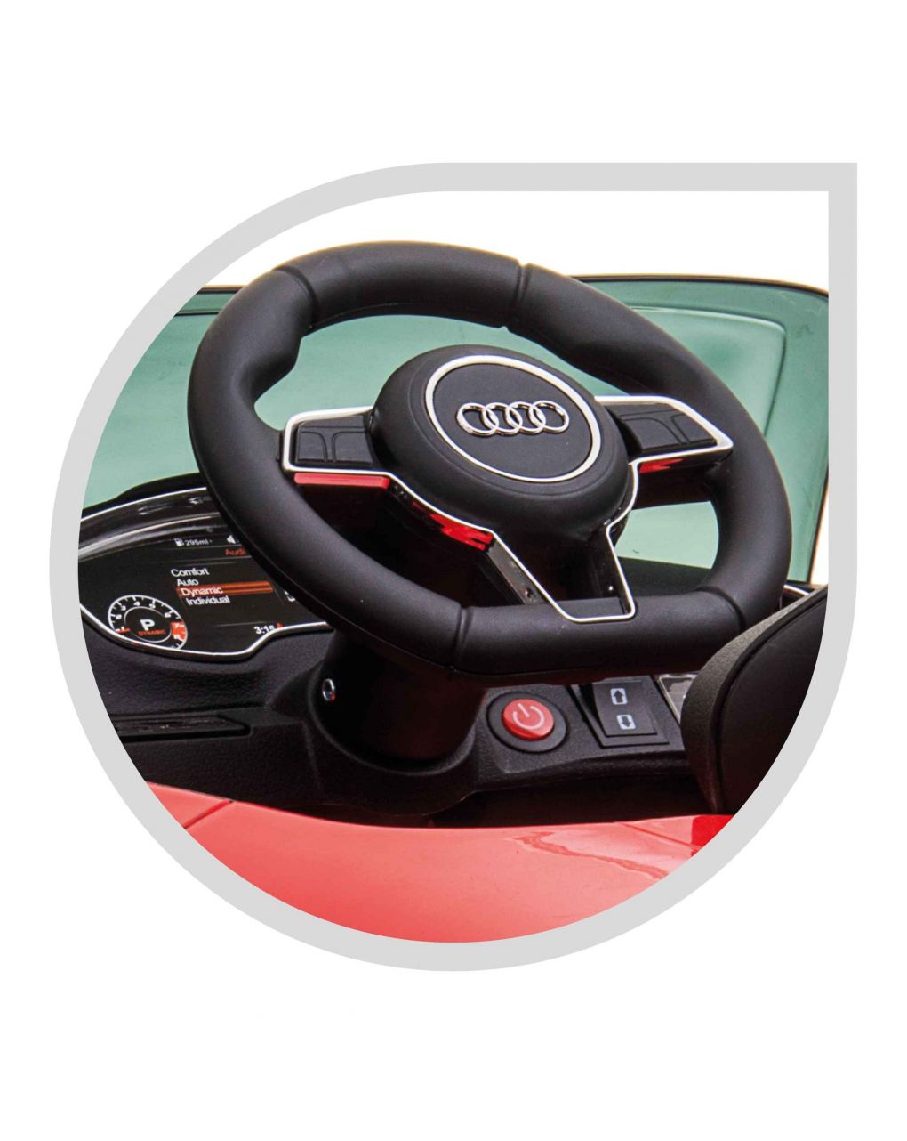 Sun & sport παιδικό ηλεκτροκίνητο αυτοκίνητο audi tt s roadster 12v 1212817 - Sun&Sport