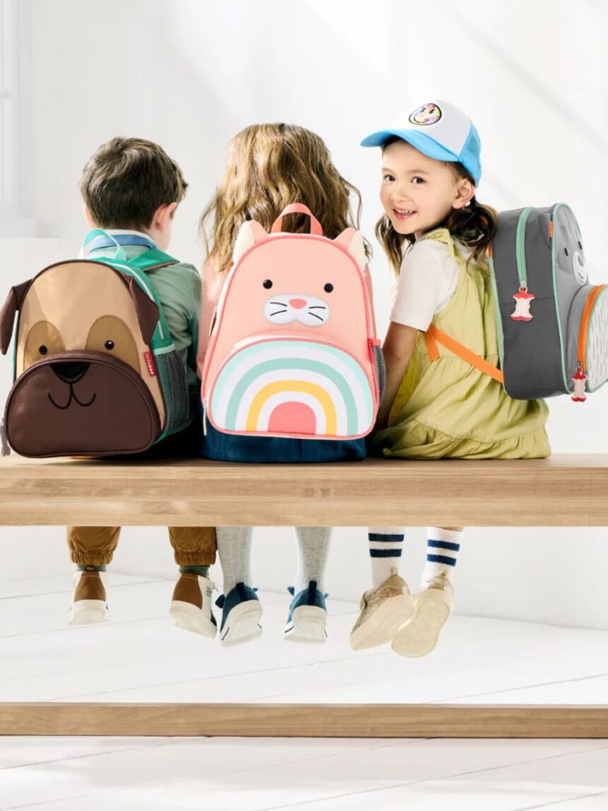 Skip hop zoo παιδική τσάντα πλάτης cat 29-2902001-44 - SKIP HOP