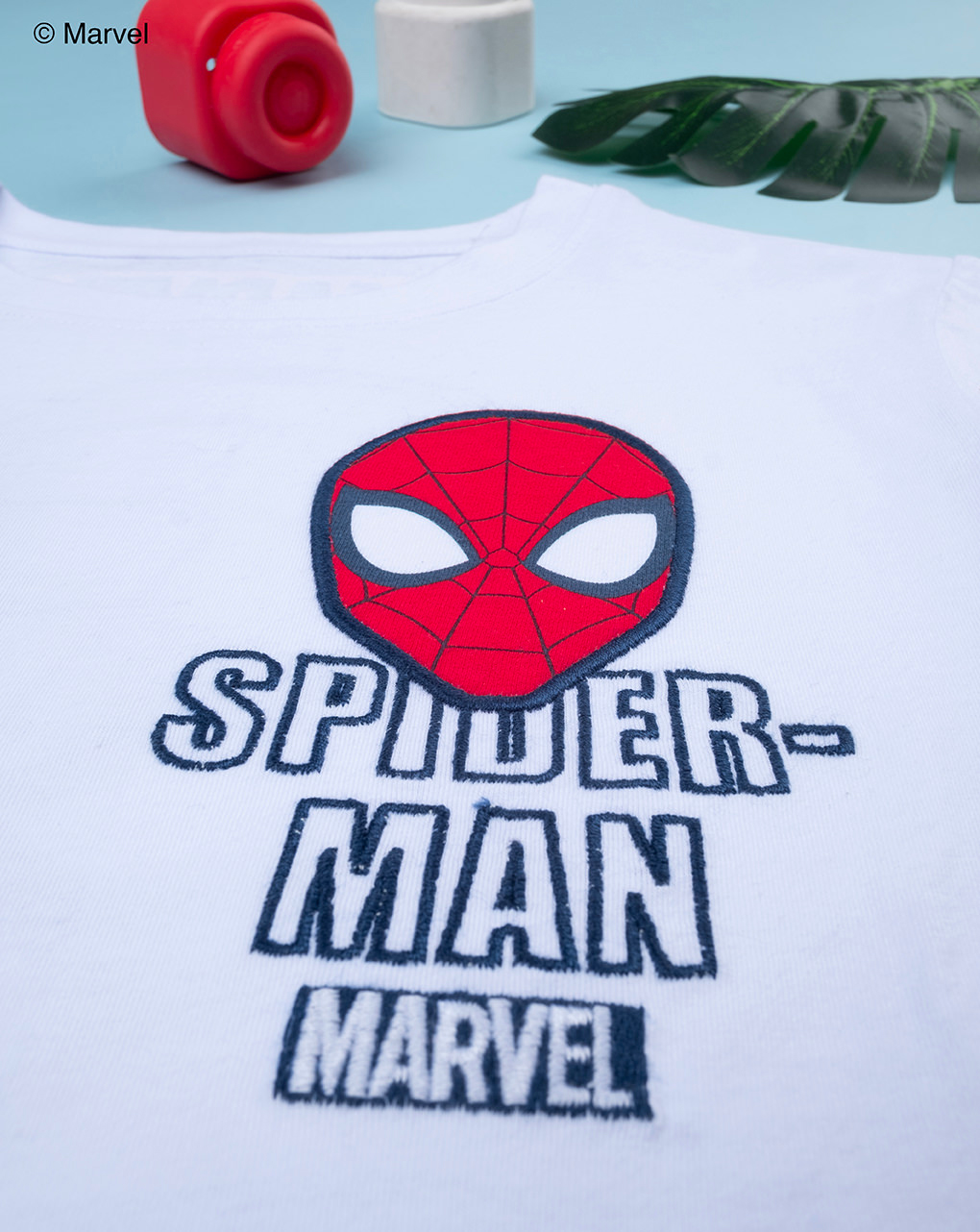 παιδικό t-shirt λευκό spiderman για αγόρι - Prénatal