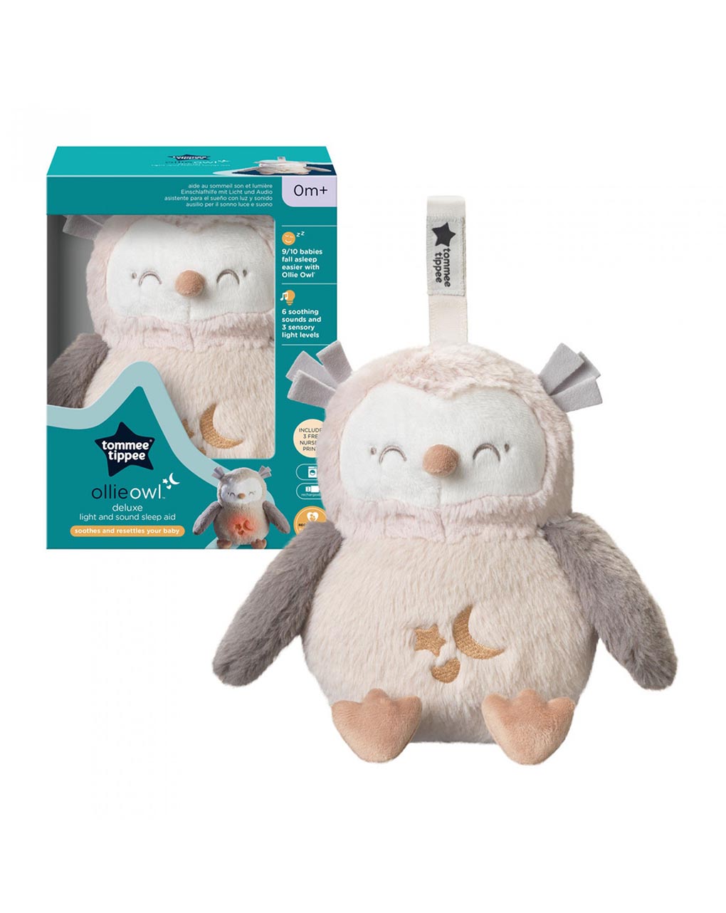 Tommee tippee deluxe ollie η κουκουβάγια baby sleep