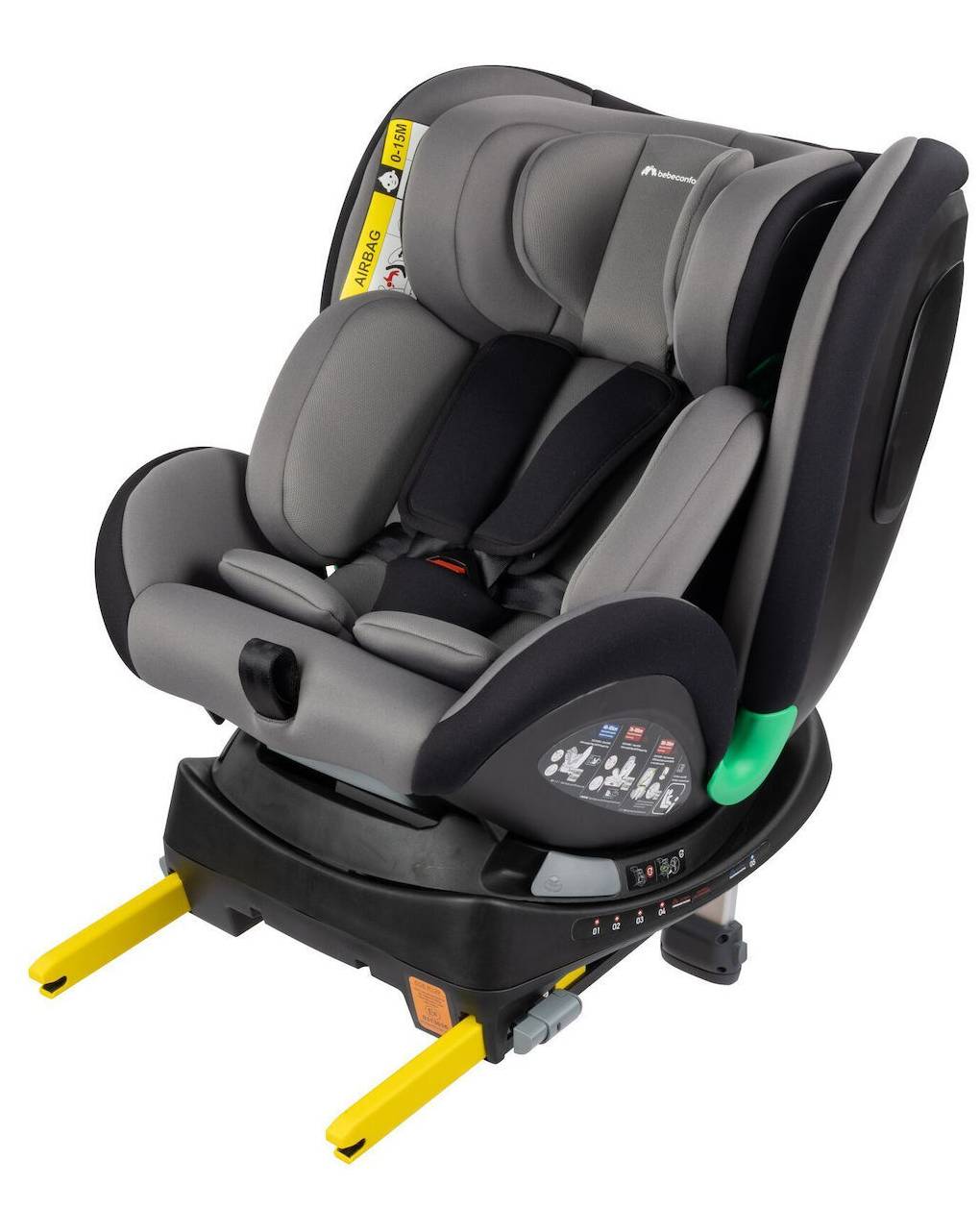 Bebe confort κάθισμα αυτοκινήτου evolvefix plus i-size με isofix grey (40-150 cm) - Bébé Confort