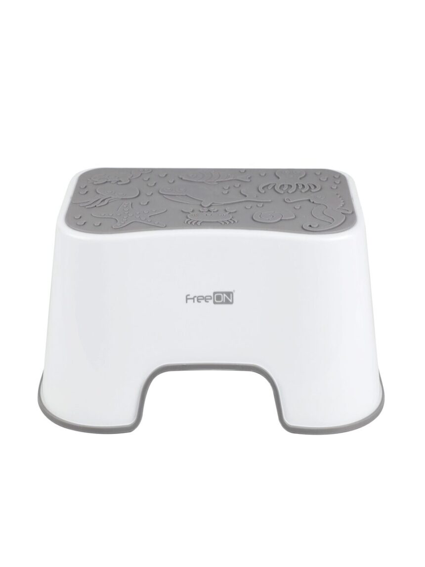 Freeon μονό βοηθητικό σκαλοπατάκι μπάνιου grey, 49232 - Freeon