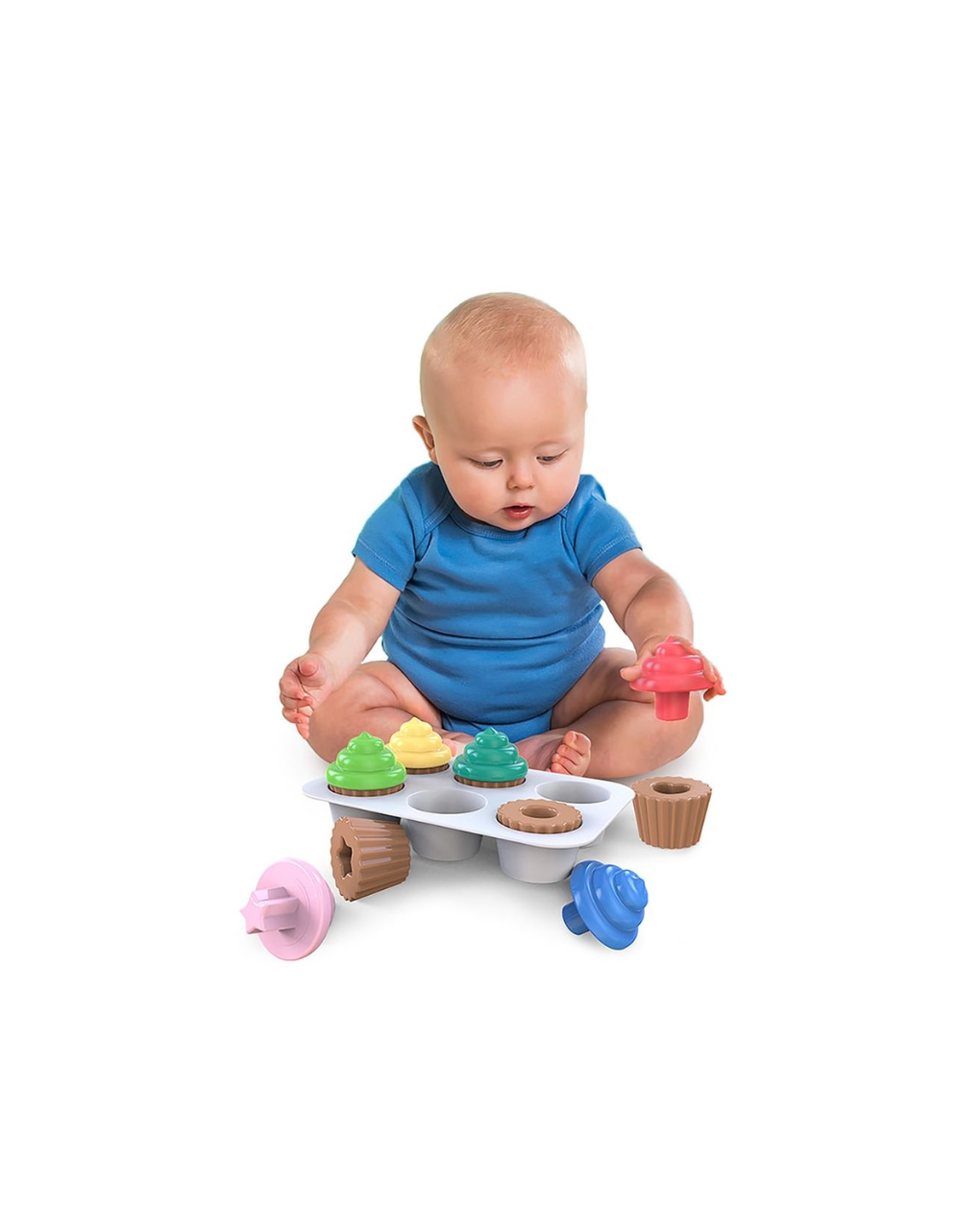 Bright starts παιχνίδι sweet cupcakes shape sorter - Bright Starts