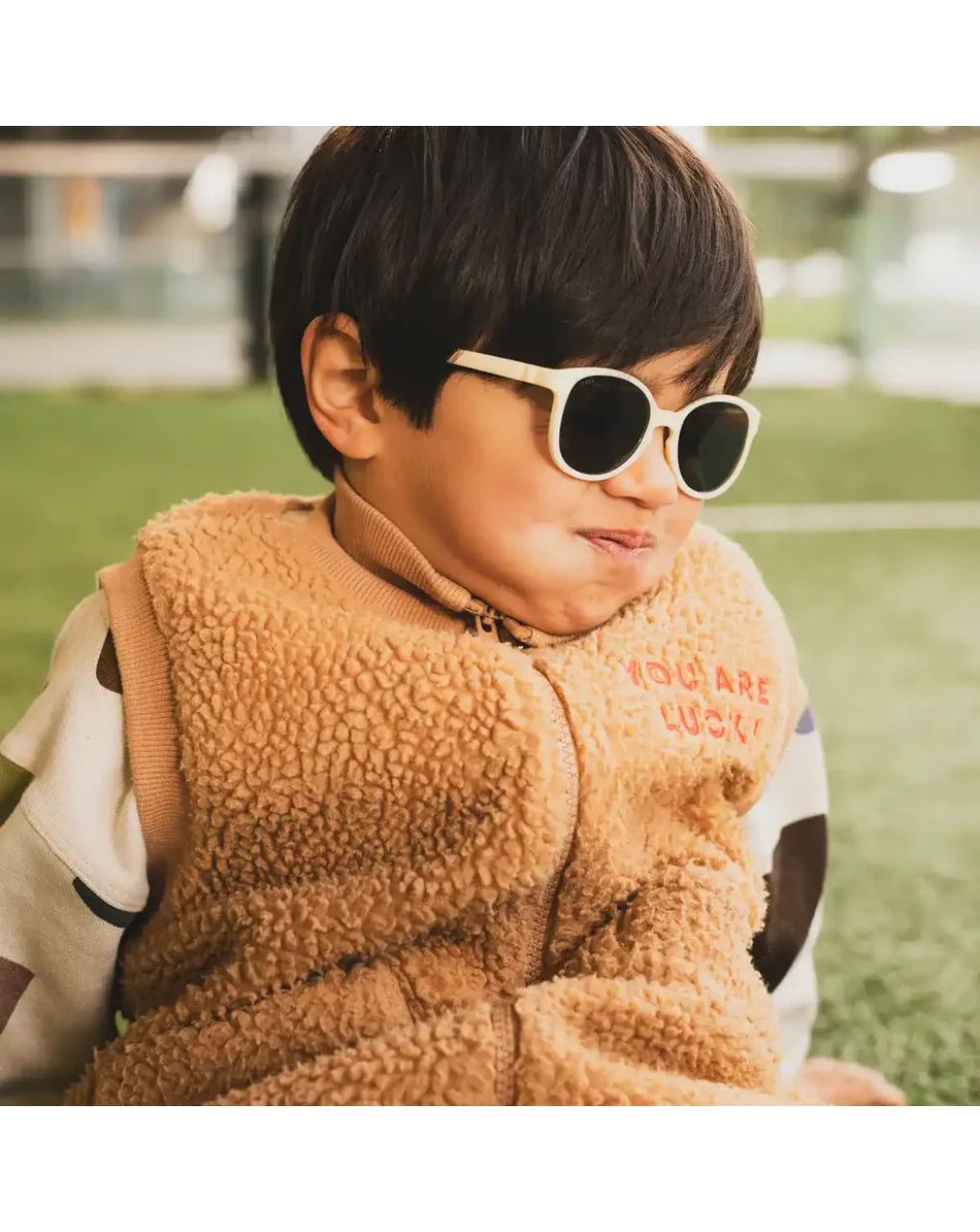 Kietla γυαλιά ηλίου wazz 1-2 ετών wayfarer ivory - kietla