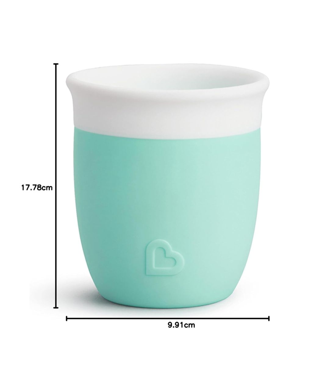 Munchkin εκπαιδευτικό ποτηράκι c’est silicone! open training cup 4m+59ml 90056 - Munchkin