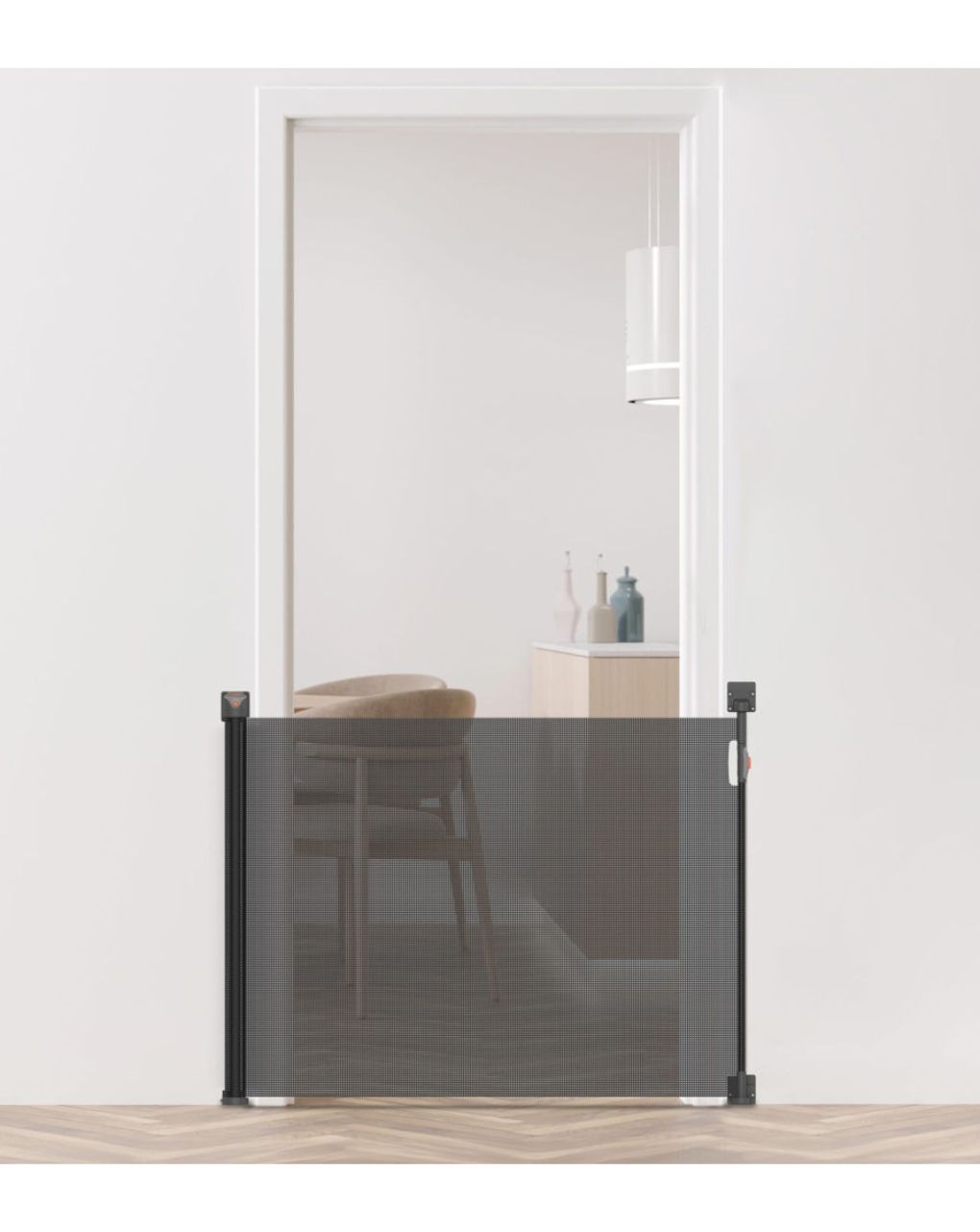 Freeon πόρτα ασφαλείας πτυσσόμενη sigma 50-140cm black, 81965 - Freeon