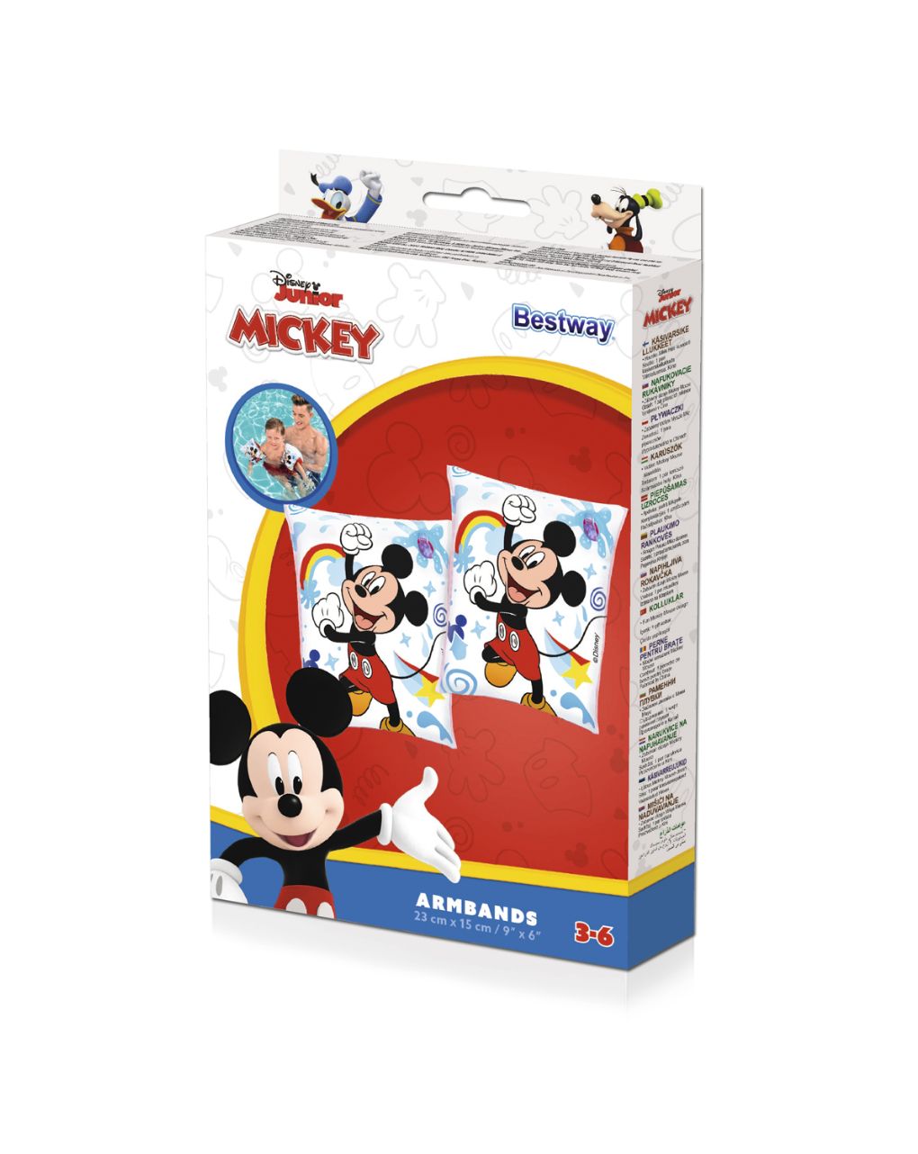 Bestway μπρατσάκια με το mickey 23×15cm - Bestway