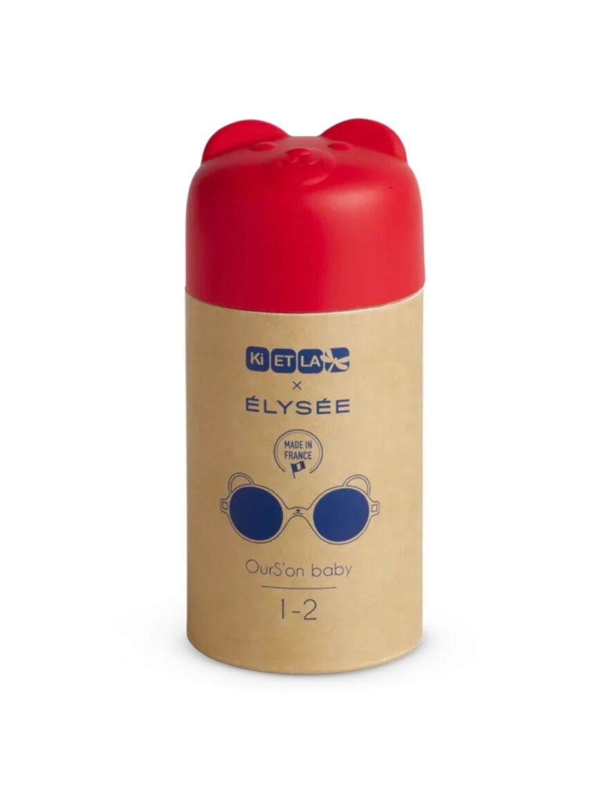 Kietla γυαλιά ηλίου ourson 1-2 ετών red elysee - kietla
