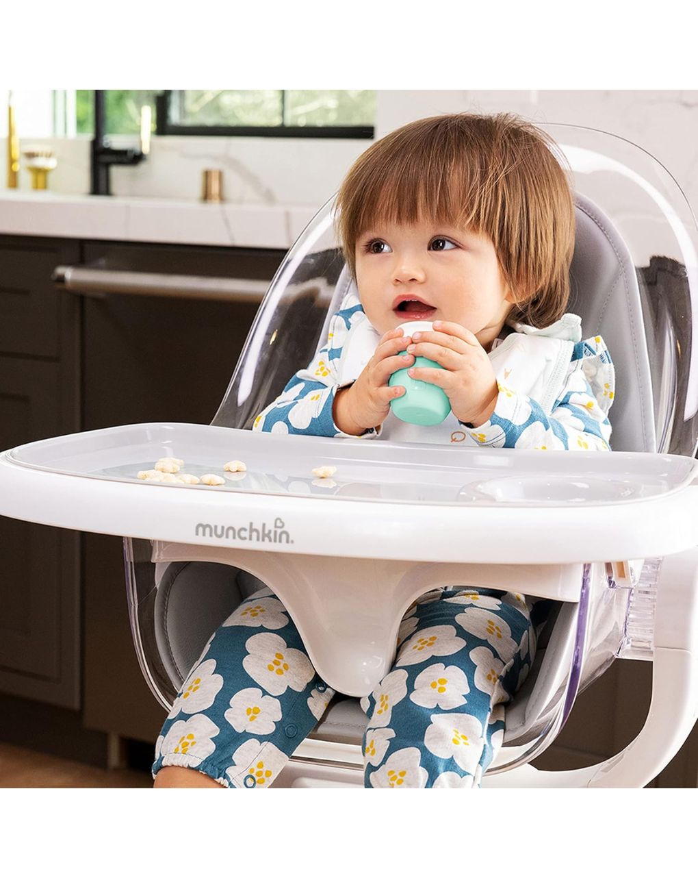 Munchkin εκπαιδευτικό ποτηράκι c’est silicone! open training cup 4m+59ml 90056 - Munchkin