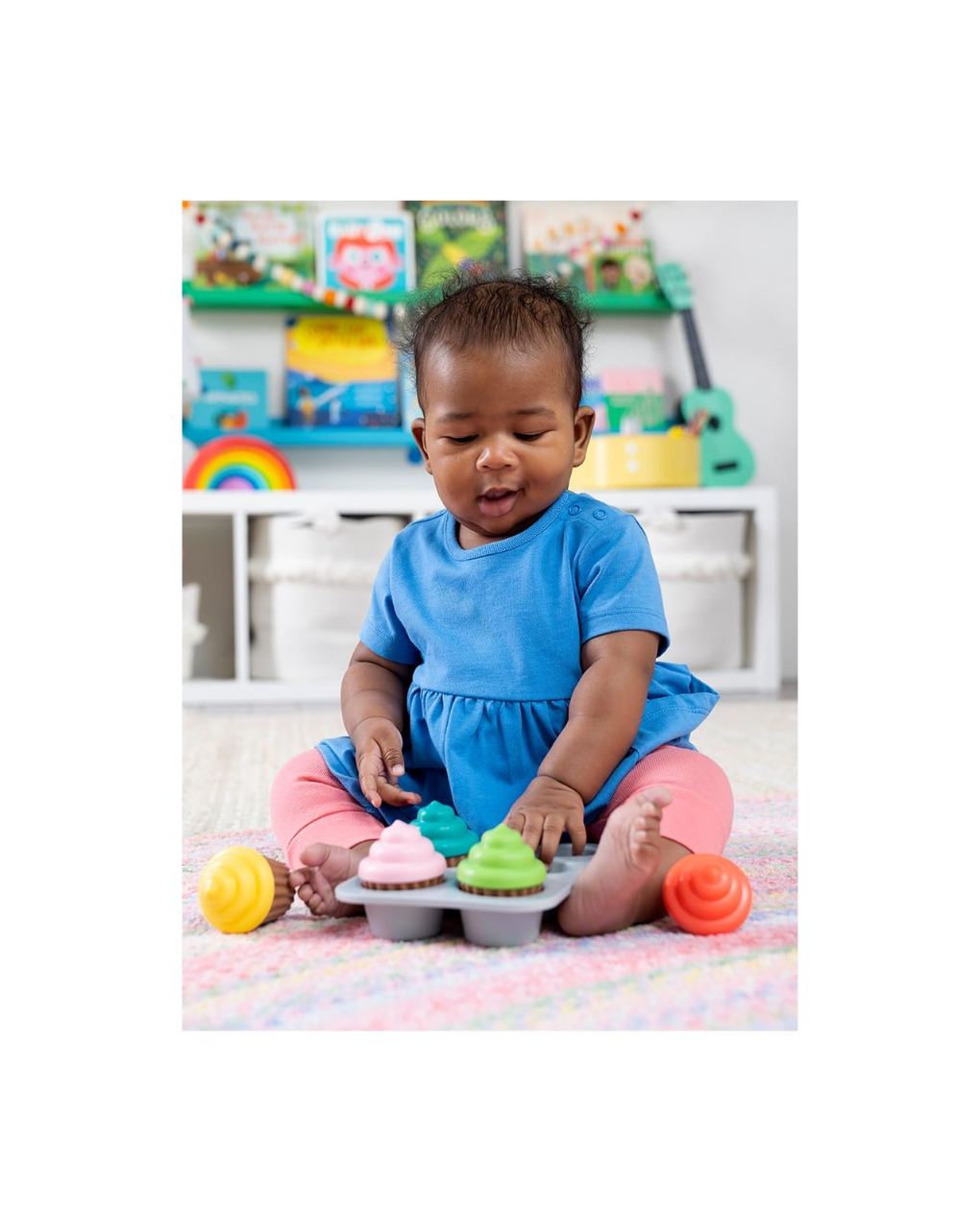 Bright starts παιχνίδι sweet cupcakes shape sorter - Bright Starts