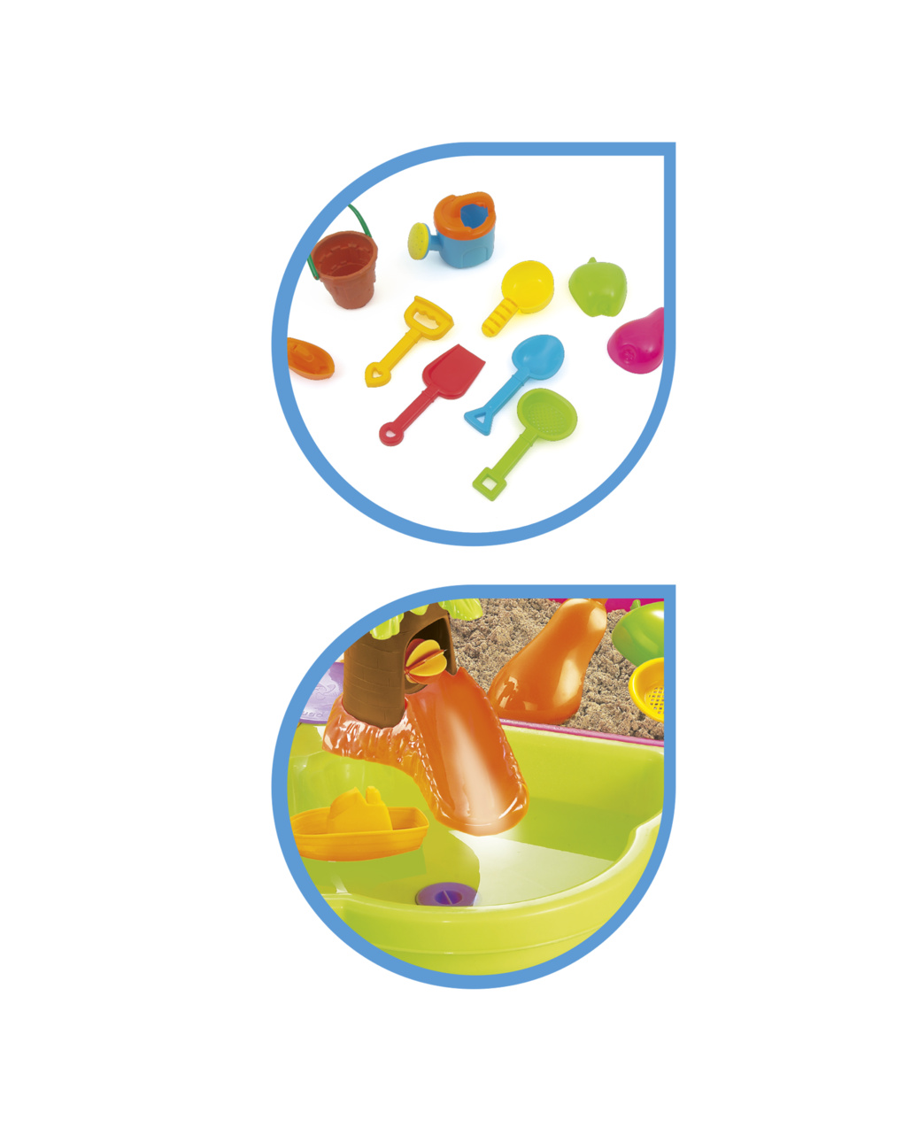 Sun & sport καλοκαιρινό τραπέζι δραστηριοτήτων άμμου και νερού - Sun&Sport