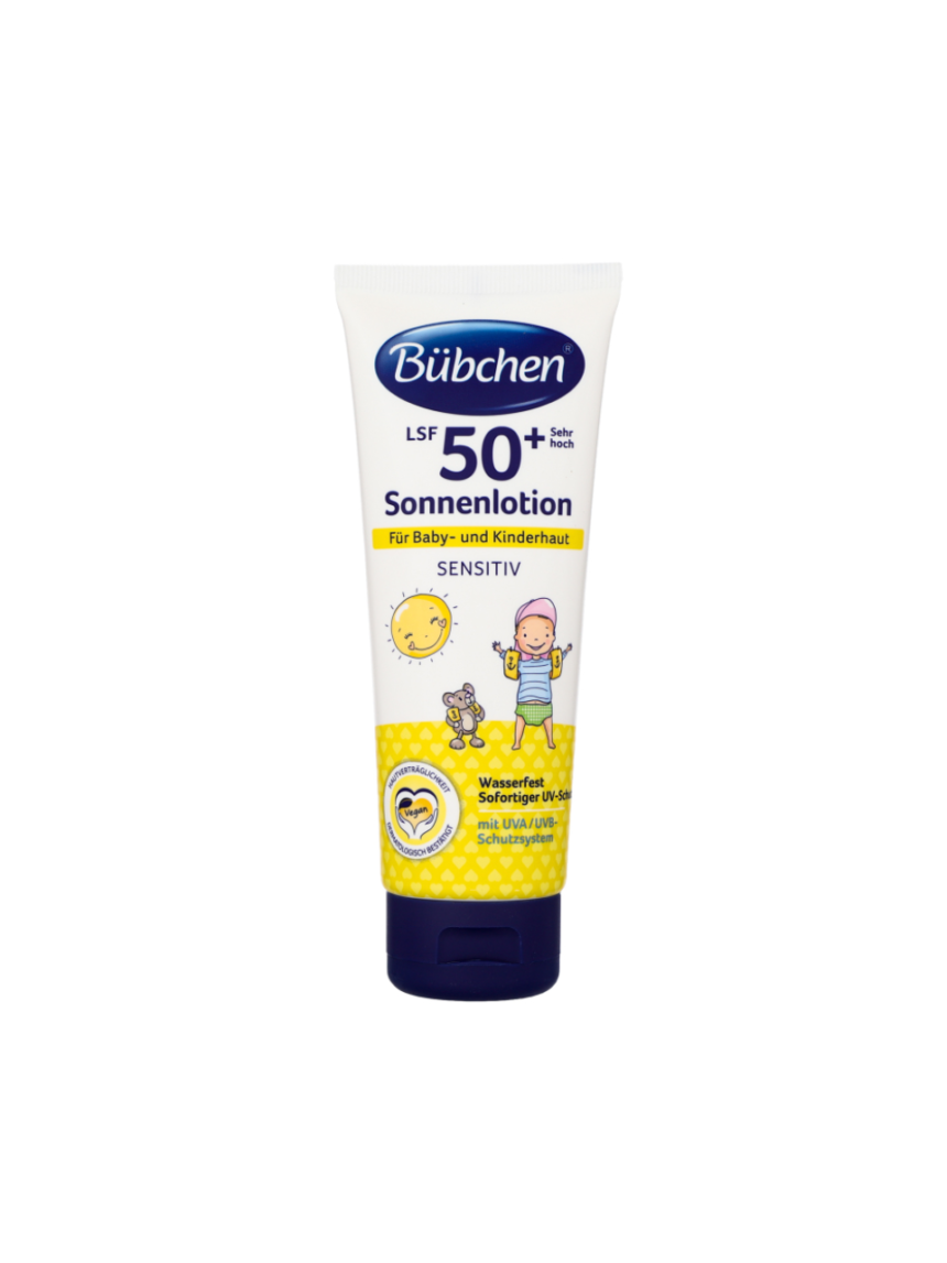 Bübchen sensitive sun lotion spf 50+ water resistant - BUBCHEN