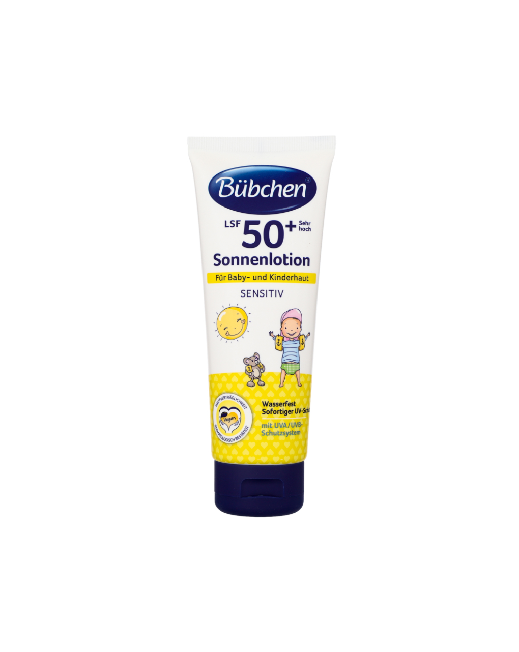 Bübchen sensitive sun lotion spf 50+ water resistant