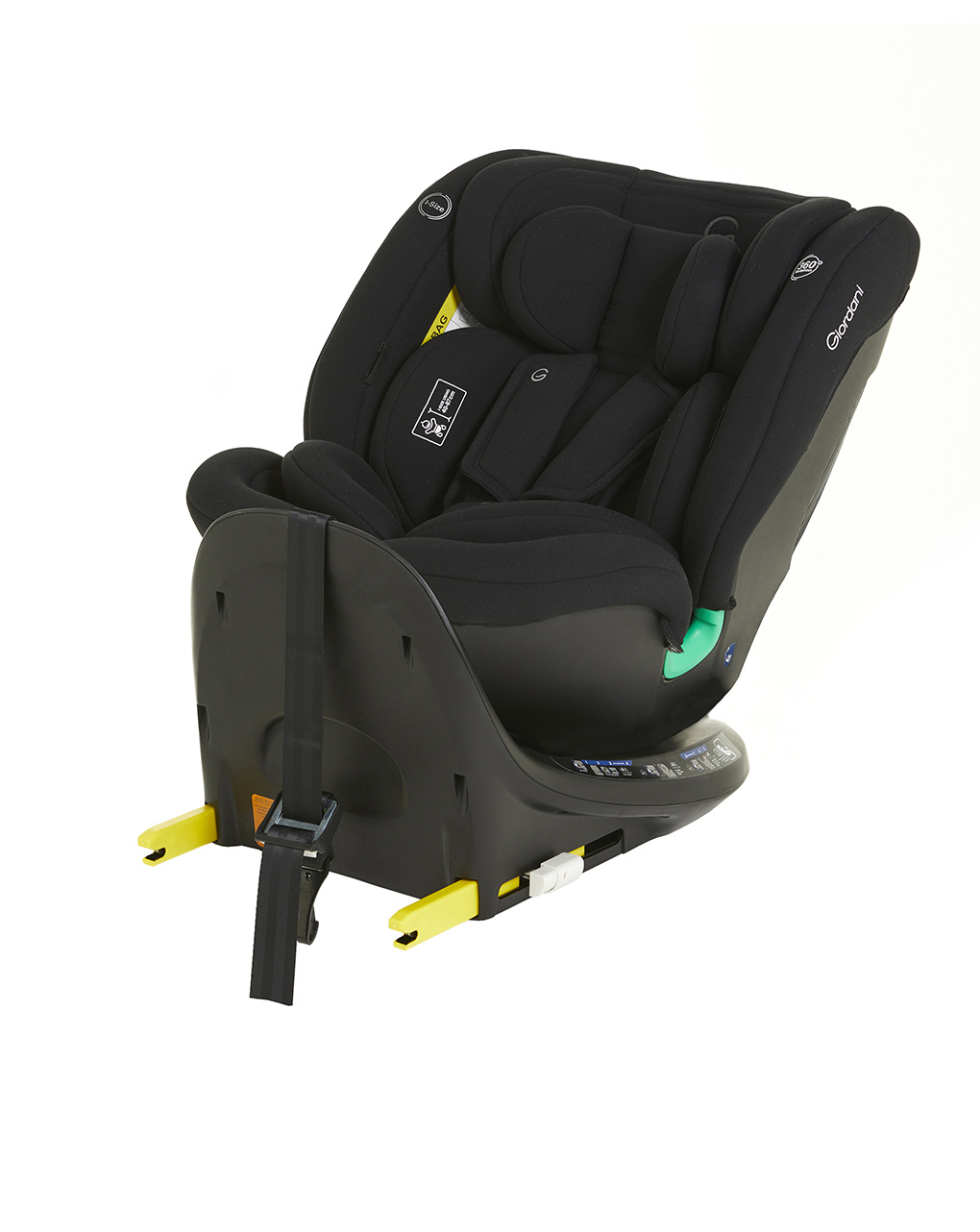 Giordani - κάθισμα αυτοκινήτου polaris i-size (40-150εκ) 360o isofix μαύρο - Giordani