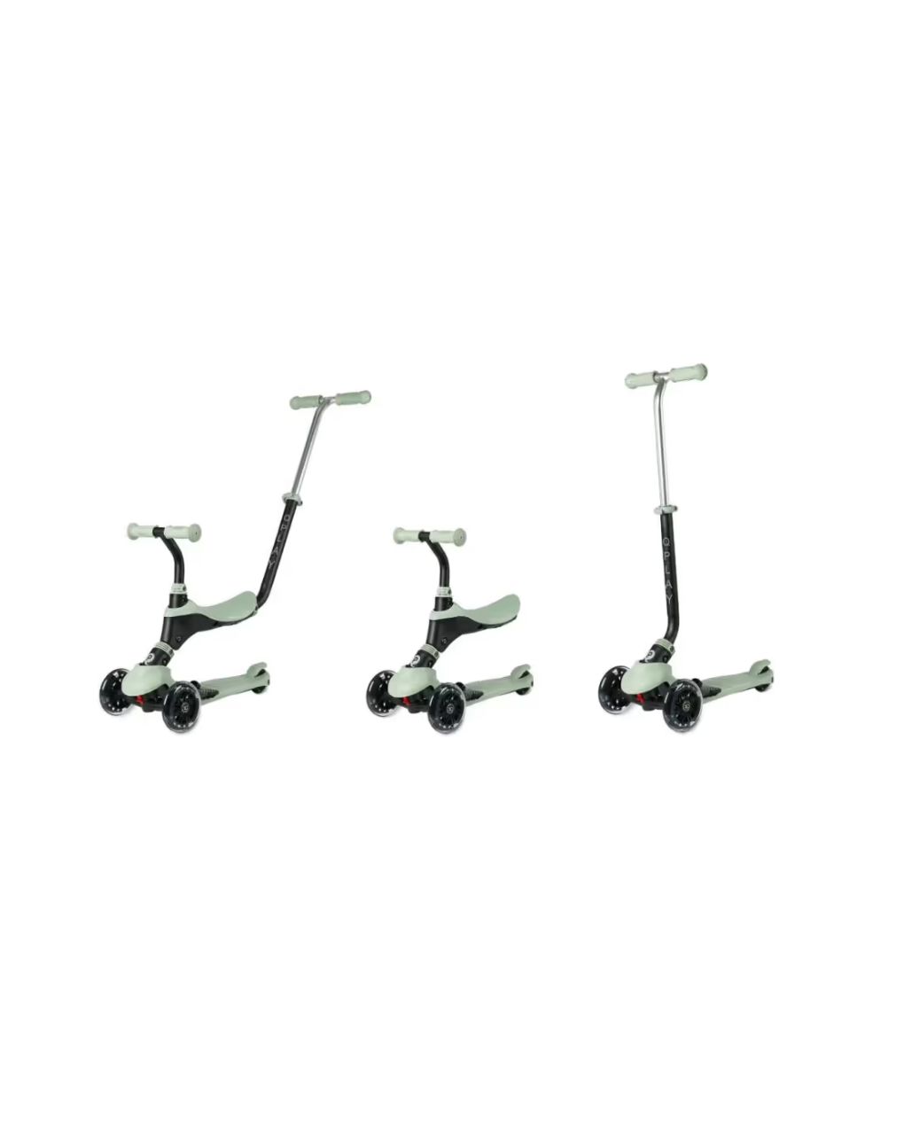 Qplay sema 3 σε 1 pro led green scooter 01-1212071-02 - QPLAY