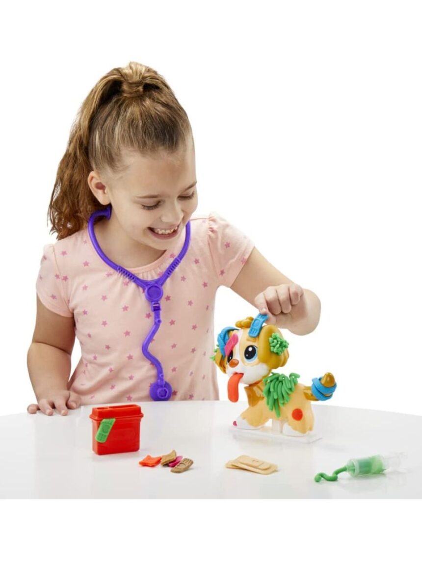 Play-doh care ‘n carry vet playset, f3639 - Play-Doh