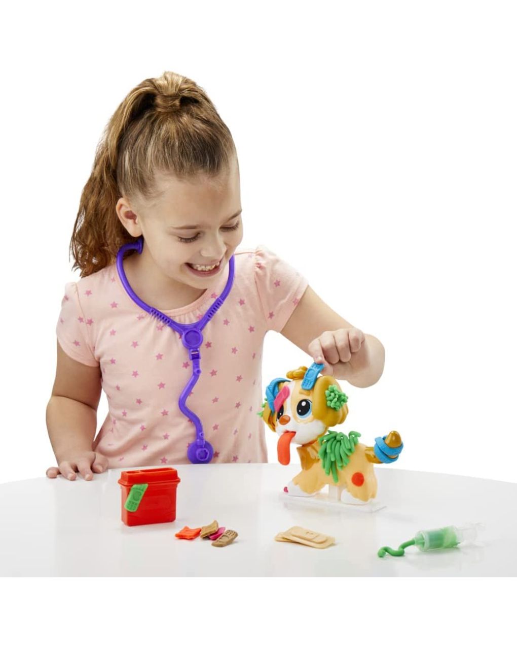 Play-doh care ‘n carry vet playset, f3639 - Play-Doh